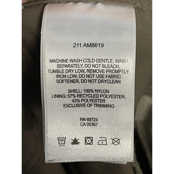 Columbia Pants Mens 38x30 Olive Nylon Hiking Cargo Quick Dry Belted Tech AM8619 - Picture 10 of 11